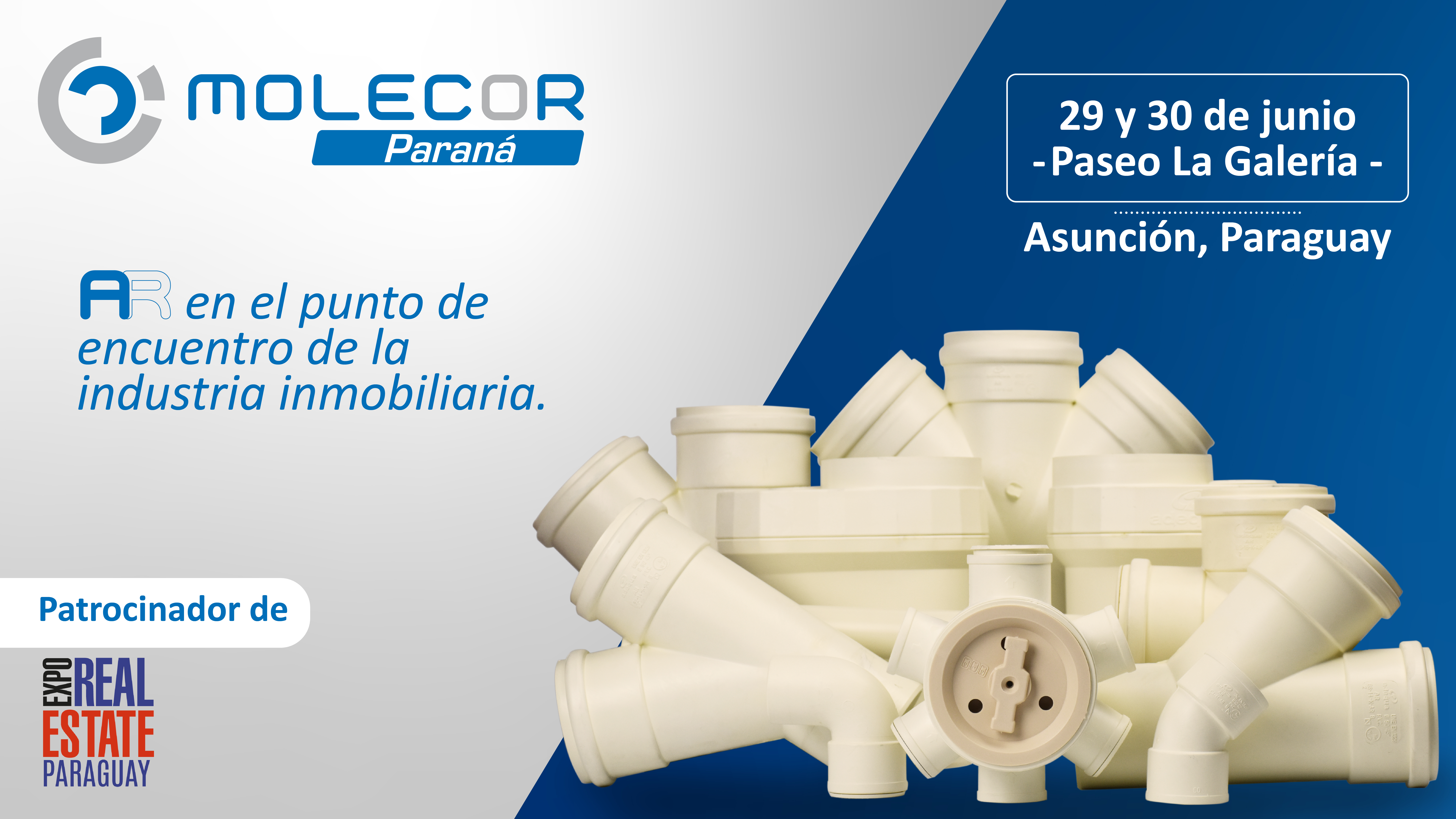 Molecor participará en Expo Real Estate Paraguay para presentar los nuevos productos de edificación