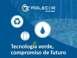 Tecnología verde utilizada en Molecor Paraná para reducir el impacto ambiental de la actividad diaria de la compañía.