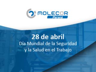 Molecor Paraná celebra el Día Mundial de la Seguridad y la Salud en el Trabajo